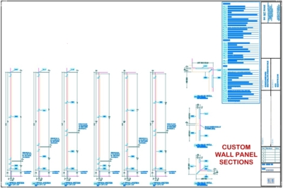 Wall Panel Sections